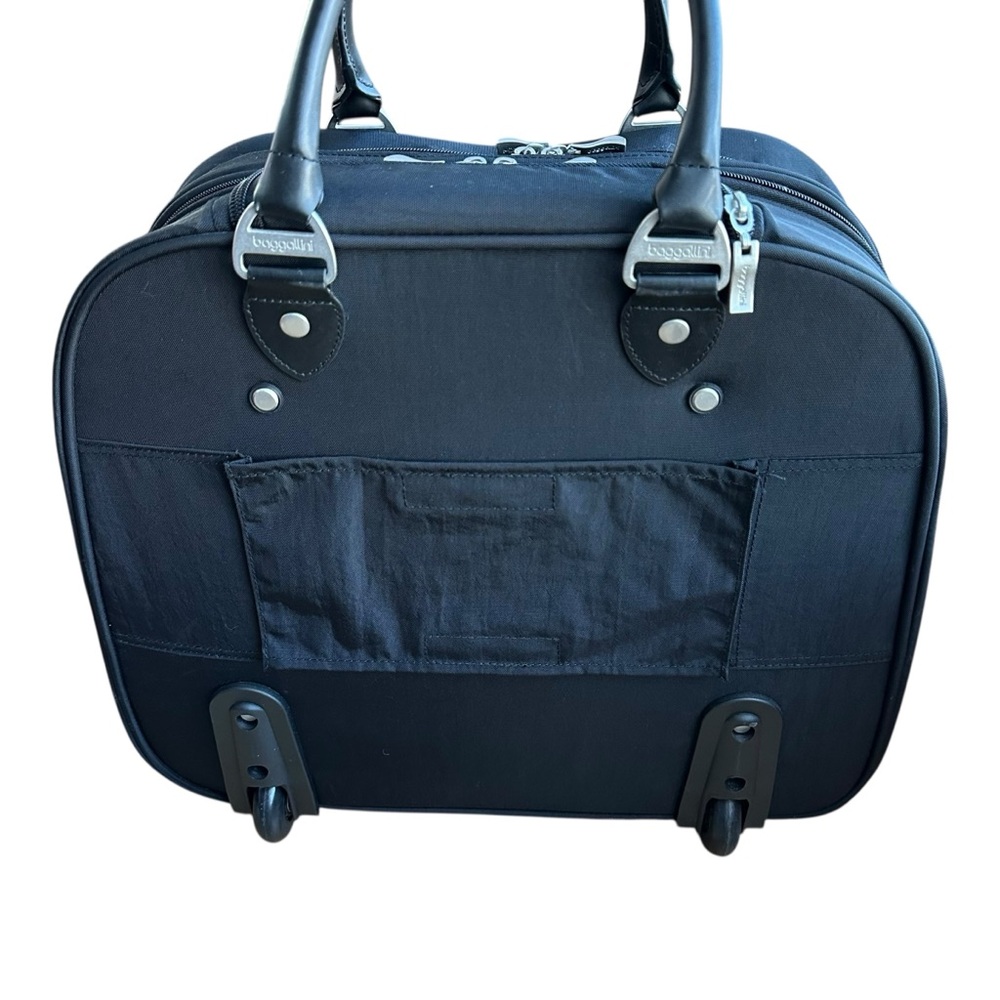 NWOT Baggallini Roller Bag Luggage Carry On Black - Picture 5 of 11